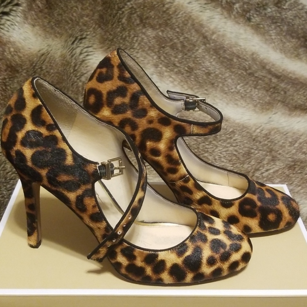 Leopard Jessica Simpson Heels